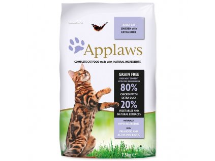 APPLAWS Dry Cat Chicken with Duck 7,5 kg