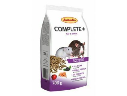 Avicentra COMPLETE+ potkan, myš 700 g