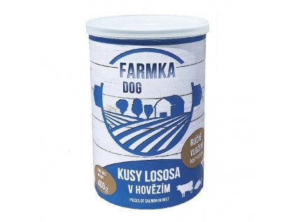 FARMKA DOG s lososem