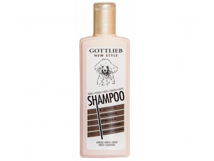 Gottlieb Pudel šampon 300ml pro pudly aprikot s makadam.olej