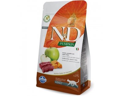 N&D Pumpkin CAT Venison & Apple 1,5kg