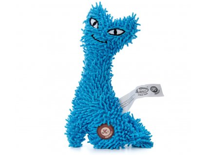jk animals plysova hracka kocka 23 cm modra 1