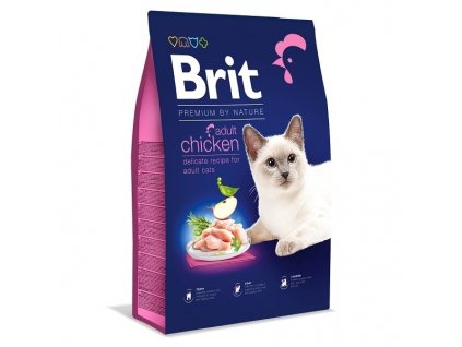 Brit Premium Cat by Nature Adult Chicken 8kg