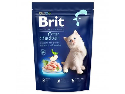 BRIT Premium by Nature Cat Kitten Chicken 800g