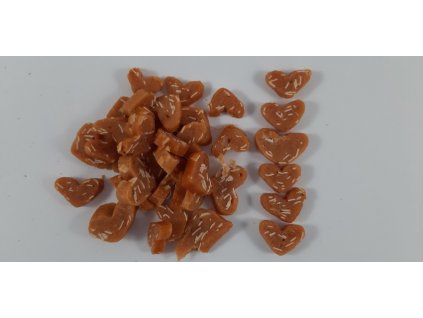 Srdíčka kuřecí s treskou 100G
