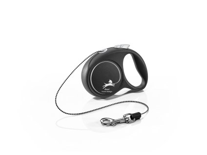 flexi BlackDesign XS Cord 3m silver