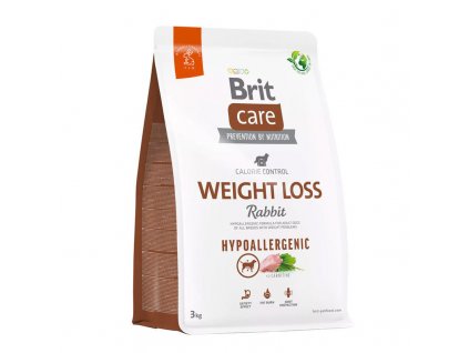 Granule BRIT Care Weight Loss Rabbit & Rice 3kg