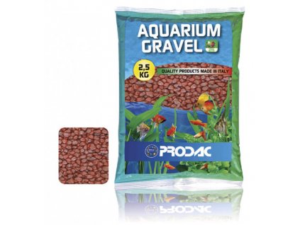 Prodac Quartz oranžový akvarijní písek 2,5 kg