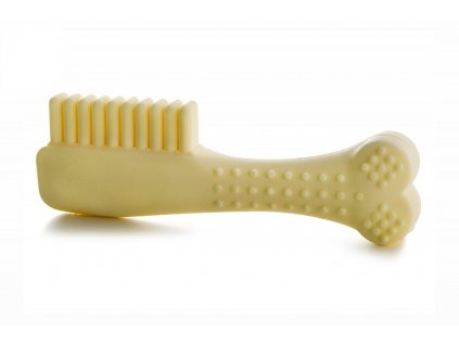 TPR Light hřeben z termoplastické pryže a EVA pěny, 14 cm, žlutý