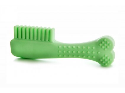 TPR Light hřeben z termoplastické pryže a EVA pěny, 14 cm, zelený