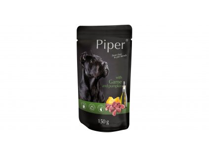 PIPER se zvěřinou a dýní, kapsička pro psy 150 g