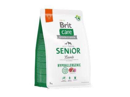 Brit Care Dog Hypoallergenic Senior 3kg