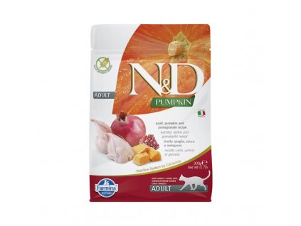 N&D Pumpkin CAT Quail & Pomegranate 300g