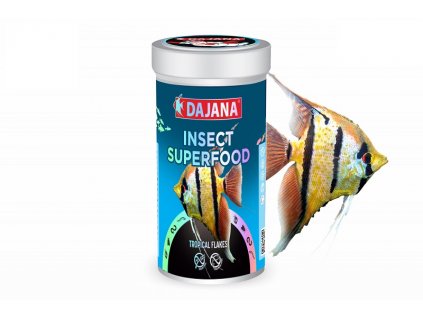 Dajana ISF Tropical Flakes, vločky, 100 ml, kompletní krmivo pro akvarijní ryby
