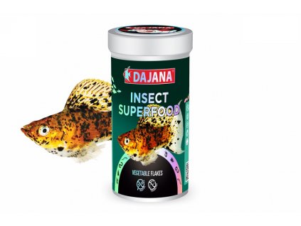 Dajana ISF Vegetable Flakes, vločky, 100 ml, kompletní krmivo pro akvarijní ryby