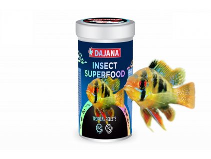 Dajana ISF Tropical Pellets, peletky, 100 ml, kompletní krmivo pro akvarijní ryby