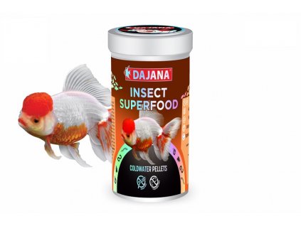 Dajana ISF Coldwater Pellets, peletky, 100 ml, kompletní krmivo pro akvarijní ryby