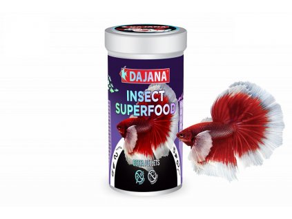 Dajana ISF Betta Pellets, pelety, 100 ml, kompletní krmivo pro akvarijní ryby