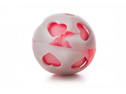Valentýnská hračka TPR míč, pískací, 7,5 cm 2