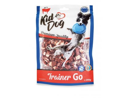 KIDDOG TRAINER GO mini hovězí kostičky 250 g