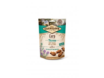 Carnilove Dog Semi Moist Snack Carp&Thyme 200g