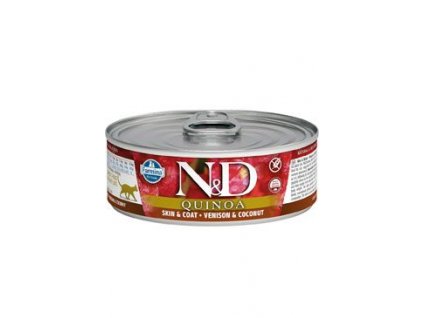 N&D CAT QUINOA Adult Venison & Coconut 80g