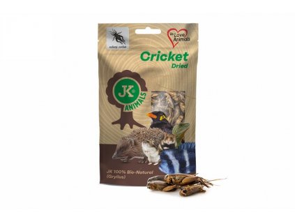 Sušený cvrček, Cricket Dried, 80 g, (Gryllus)