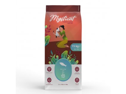 Kraftia MYSTICAT Adult Fish & Rice 15kg