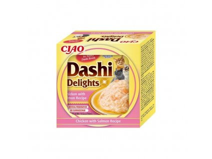 Churu Cat Dashi Delights Chicken with Salmon 70g