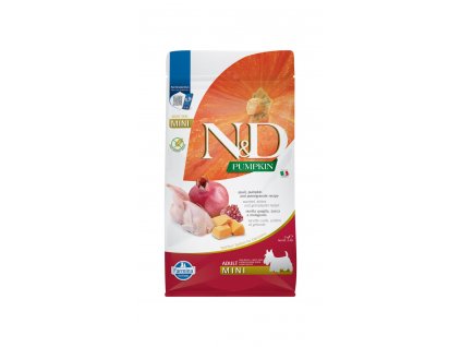 N&D Pumpkin DOG Adult Mini Quail & Pomegranate 2kg