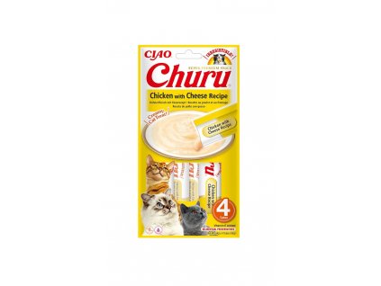 Churu Cat Chicken with Cheese Recipe 4x14g