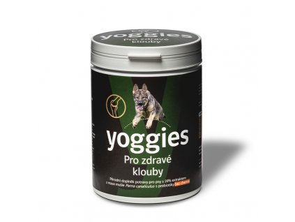 Yoggies Extrakt z mušlí pro zdravé psí klouby s probiotiky 500g (peletky)