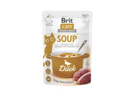 Brit Care Cat Soup with Duck 75g
