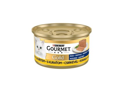Gourmet Gold konz. kočka pašt. s kuř.masem 85g