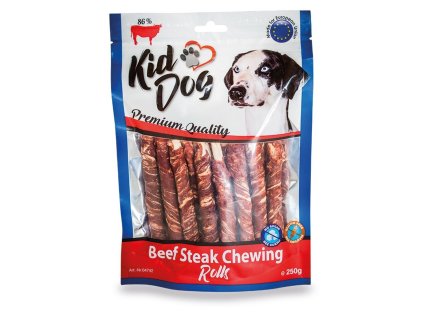 KIDDOG hovězí steak na buvolí tyčince 8 mm 12 cm 250 g