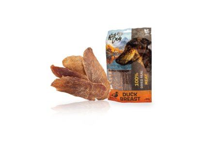 KIDDOG SUPER PREMIUM 100% kachní prsa, tenké plátky 50 g
