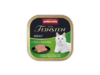 ANIMONDA paštika ADULT krůta, králík pro kočky 100g