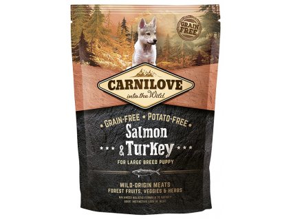 Carnilove Salmon & Turkey for Large Breed Puppy 1,5 kg