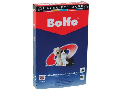 Bolfo Obojek antip.pes+kočka 38 cm