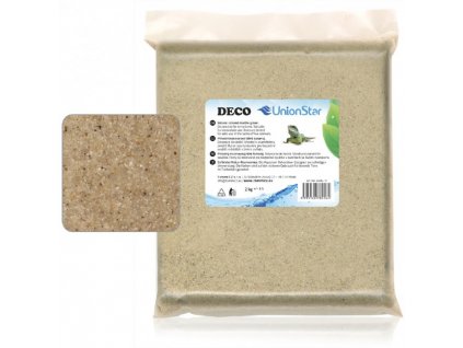 Unionstar Deco písek přírodní 0,7-1,2 mm, 2 kg