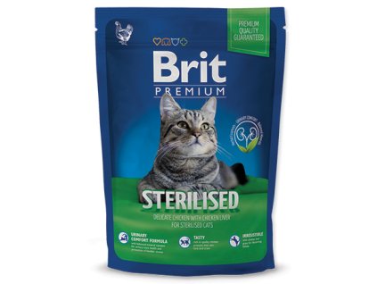 brit premium cat sterilised 300g 1833