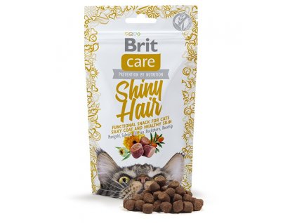 Brit Care Cat Snack Shiny Hair 50 g