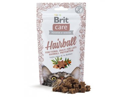 Brit Care Cat Snack Hairball 50 g