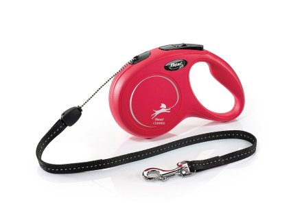 flexi Classic S Cord 8m red (1)