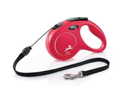 flexi Classic M Cord 5m red