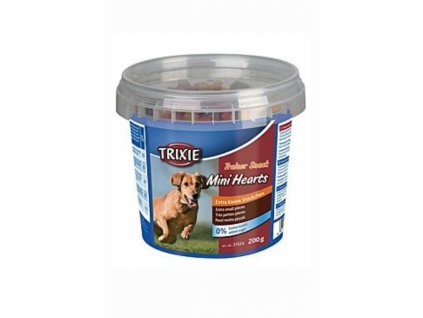 trixie trainer snack mini hearts kure jeh losos 200g