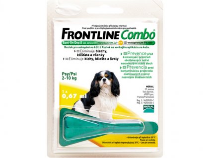 7222 frontline combo spot on dog s 2 10kg 1x0 67ml