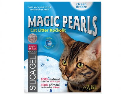 Kočkolit Magic Pearls Ocean Breeze 7,6 l