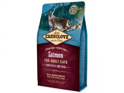 Carnilove Cat Salmon for Adult Sensitiv & LH 2 kg