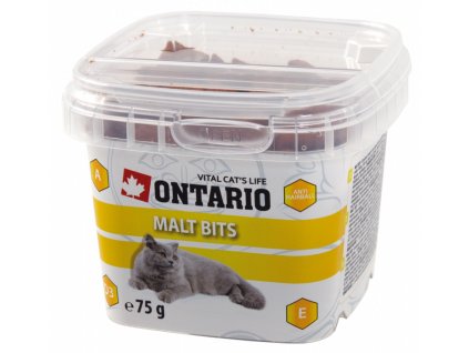 Ontario cat malt bits 75 g